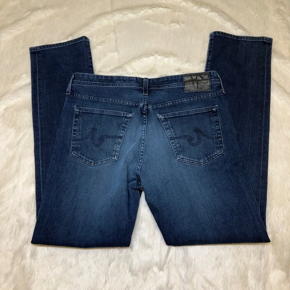 AG‎ Adriano Goldschmied The Everett Slim Straight Jeans Dark Wash 33